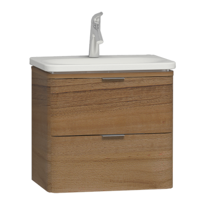 Шкаф Nest с раковиной c 2мя ящиками, 60 см, с LED подсветкой, цвет натуральная древесина Шкаф Nest с раковиной c 2мя ящиками, 60 см, с LED подсветкой, цвет натуральная древесина