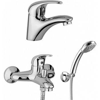 Набор смесителей Paffoni Nettuno Due 3 в 1 (сет 1) Набор смесителей Paffoni Nettuno Due 3 в 1 (сет 1)