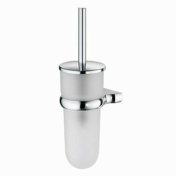 Щетка для унитаза подвесная Berkel, 12,5х34,5х9,6 см, хром, K-6827