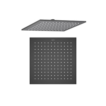 Квадратный верхний душ  300*300*7 мм AQUATEK, матовый черный AQ2078MB  Квадратный верхний душ  300*300*7 мм AQUATEK, матовый черный AQ2078MB