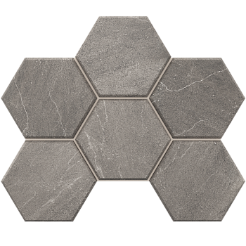 Мозаика GB02 Hexagon 25x28,5 непол.