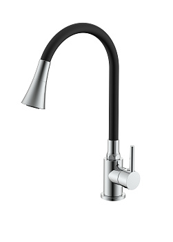 Смеситель Splenka для кухни с гибким изливом S201.4306