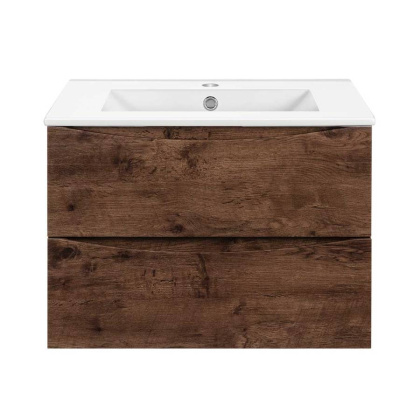 База под керамическую раковину Mia Slim 600 подвесная, 2 выкатных ящика soft close, R.Wood База под керамическую раковину Mia Slim 600 подвесная, 2 выкатных ящика soft close, R.Wood