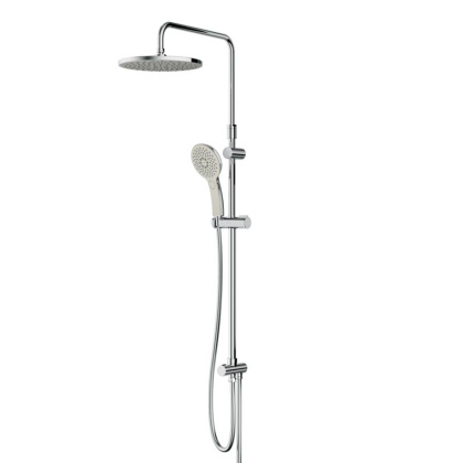 F0750A100 Inspire V2.0 душ.система, набор: верхн.душ d 250 мм, ручн.душ 3 ф-ции d 120 мм, переключат