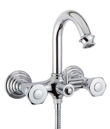 APHRODITE-V-01-Sw Смеситель для ванны и душа Исполнение: Хром, Ручки: Swarovski  APHRODITE-V-01-Sw Смеситель для ванны и душа Исполнение: Хром, Ручки: Swarovski