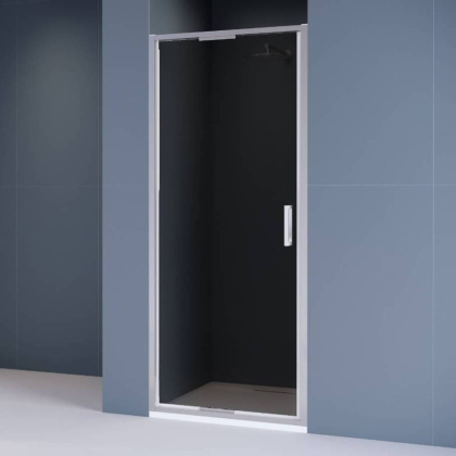 Душевая дверь  80*195 RGW SV-05 Хром/Тонированное(серое)/8 мм (Easy)