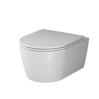 C8F1700SC Func Унитаз подвесной 49 см FlashClean с сиденьем микролифт C8F1700SC Func Унитаз подвесной 49 см FlashClean с сиденьем микролифт