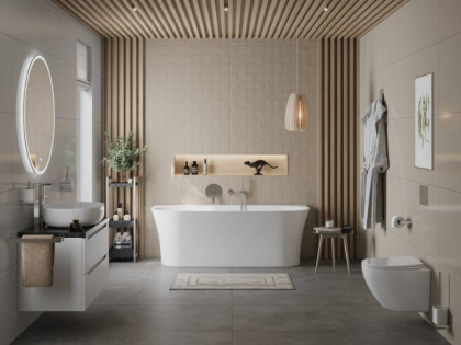 BB711-1700-750 Пристенная, полукруглая акриловая ванна в комплекте со сливом-переливом Цвет Белый 