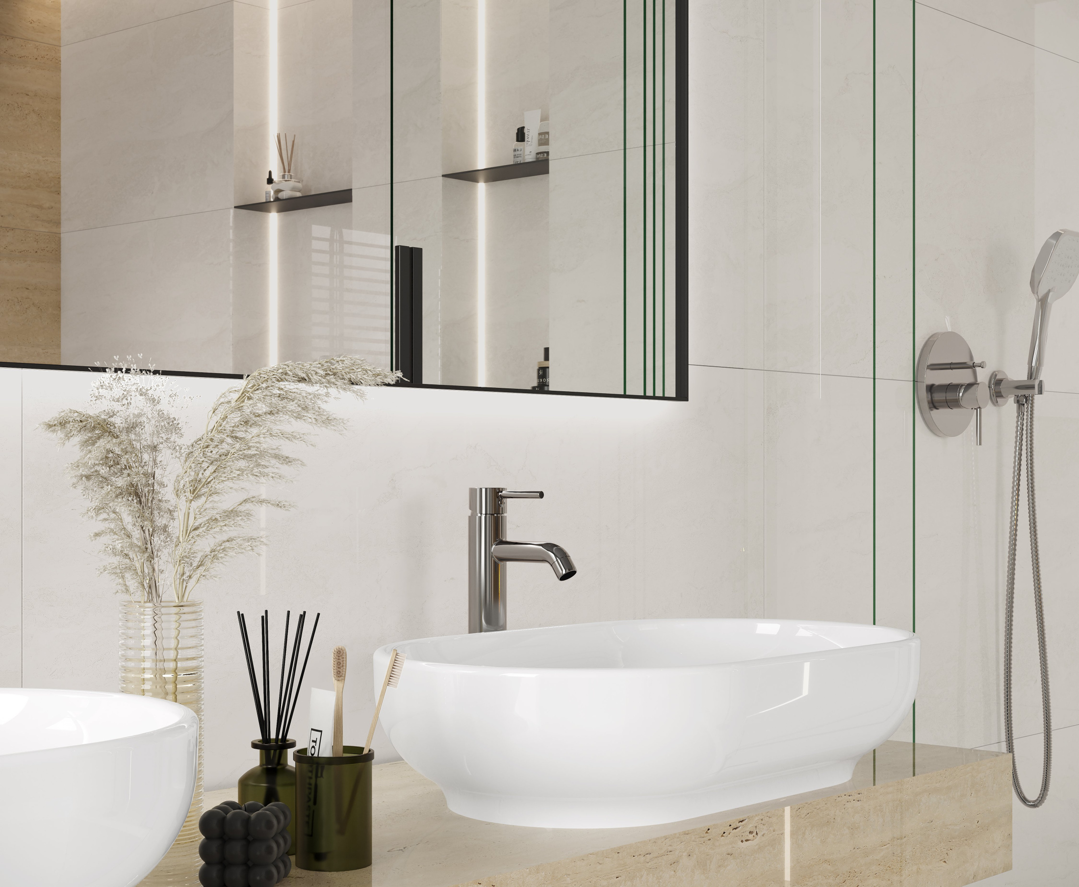 Energy Crema Керамогранит кремовый SG50003222R 60х119,5 полированный