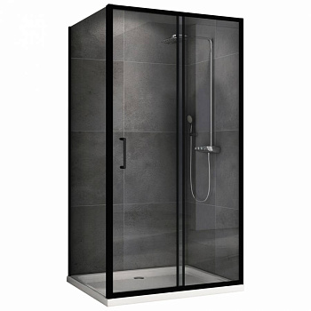 Душевой уголок ABBER Schwarzer Diamant AG30140B5-S80B5 Душевой уголок ABBER Schwarzer Diamant AG30140B5-S80B5