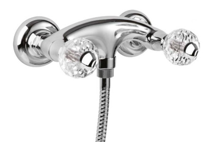 ATLANTIS-DS-01-Sw Смеситель для душа, хром, ручки Swarovski