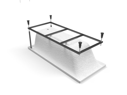 Акриловая ванна Cersanit Lorena 160х70 63322