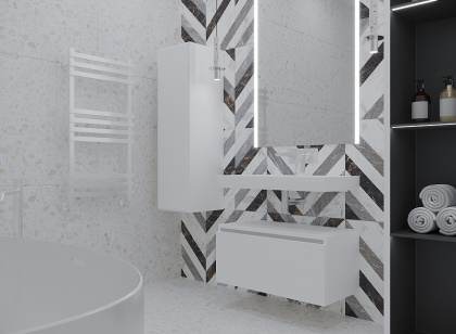 Ящик под столешницу 100см WHITE глянец VALLESSI UNO-S 897-100-W Boheme Ящик под столешницу 100см WHITE глянец VALLESSI UNO-S 897-100-W Boheme