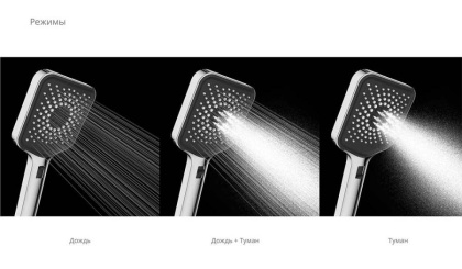 Ручной душ с шлангом Inspire VSHN-3I4HGM, вороненая сталь