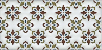 Декор STG\B619\16000 Клемансо орнамент 7,4*15 (1уп/40шт), шт