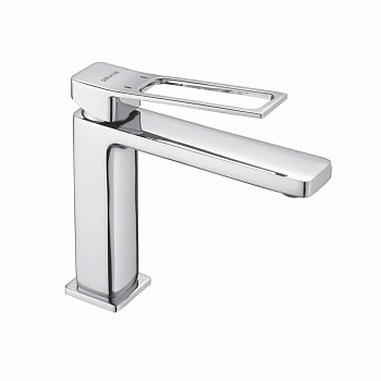 Смеситель для раковины латунь, хром S6901