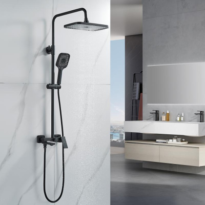 Душевая стойка со смесителем Shevanik S96H S9636H Душевая стойка со смесителем Shevanik S96H S9636H