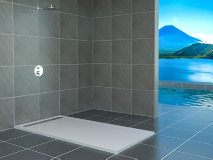 Душевой поддон RGW STМ-168W 80 x 160 см, прямоугольный, из искусственного камня, белый, 14202816-01