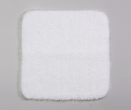 White Коврик для ванной комнаты Kammel, 55х57х3 см, белый, BM-8345
