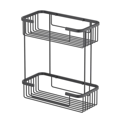 Полка двойная Timo Saona 13083/03 черный Полка двойная Timo Saona 13083/03 черный