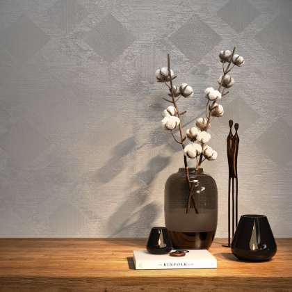 Обои виниловые Винтаж база универсальная, серый Обои виниловые Винтаж база универсальная, серый