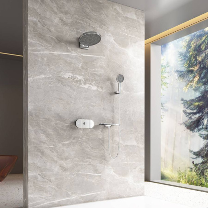 Душевой комплект Futura VSFW-2F12TCH термостатический встраиваемый, 3 режима, хром Душевой комплект Futura VSFW-2F12TCH термостатический встраиваемый, 3 режима, хром