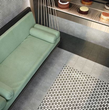 Декор VT\A297\SG1544N Фреджио 4 черно-белый (уп\16шт), шт