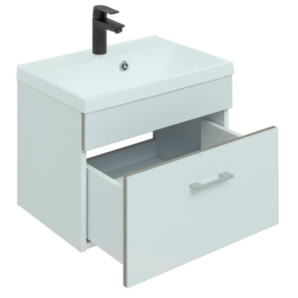 Тумба под раковину Aquanet Верона 50 белый матовый