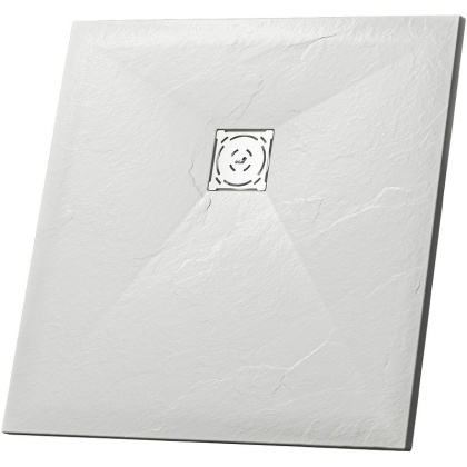 Душевой поддон квадратный RGW ST-W Белый 80*80