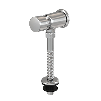 Кнопочный сливной вентиль для писсуара