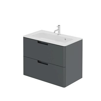Тумба с раковиной Creto Bravo Gray 80 см