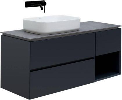 Тумба под раковину Allen Brau Infinity 120 1.21005.AM L антрацит матовый Тумба под раковину Allen Brau Infinity 120 1.21005.AM L антрацит матовый