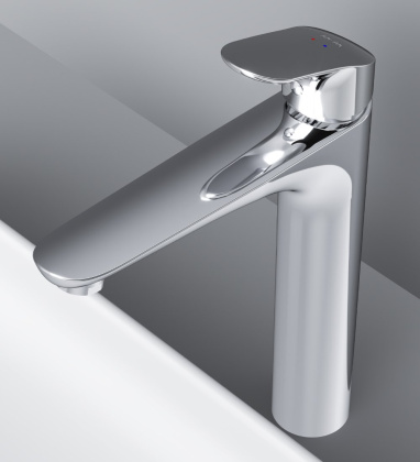 Смеситель Для раковины, высокий с донным клапаном F8092200 Like