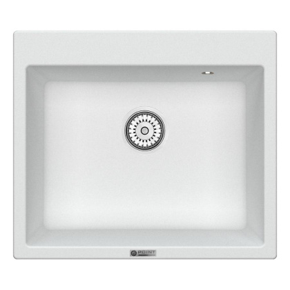 Мойка кухонная Point Бинга 60 PN3003W, белый Мойка кухонная Point Бинга 60 PN3003W, белый