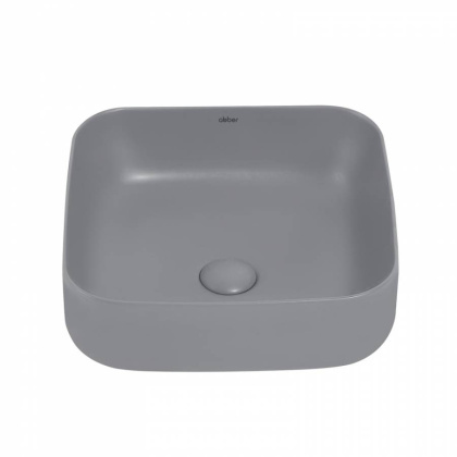 Раковина накладная ABBER Rechteck AC2211MG серая матовая Раковина накладная ABBER Rechteck AC2211MG серая матовая