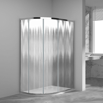 Душевой уголок Garda VSJ-1G129CH, 1200*900, хром, стекло шиншилла