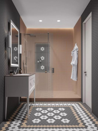 Декор AD\A673\MM Агуста  6 мозаичный микс матовый 29,8см*29,7см*6,9мм (1уп/8шт/), шт