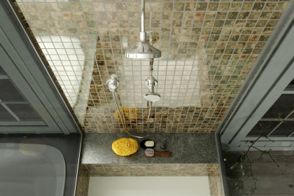 Мозаика Bonaparte Стеклянная Amuletto Leaf 30х30 см