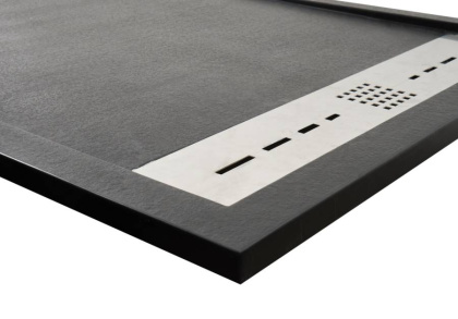 Душевой поддон Creto Scala 160x90 прямоугольный, черный