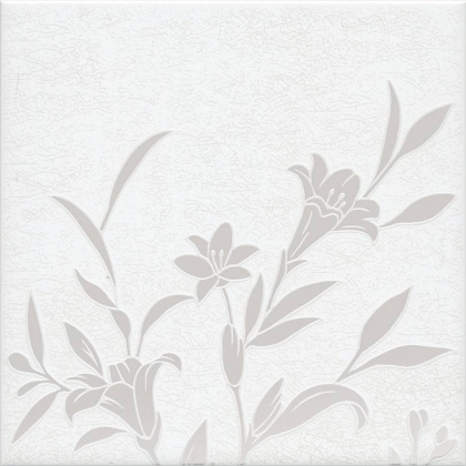 Декор Барберино 5 белый глянцевый 20x20x0,69