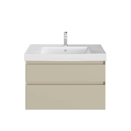 Тумба CUBO подвесная с ящиками 80, лимо матовая