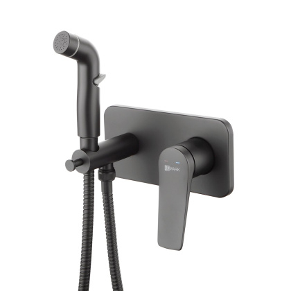 Смеситель Lemark Bronx LM3720BL с гигиеническим душем, встраиваемый Смеситель Lemark Bronx LM3720BL с гигиеническим душем, встраиваемый