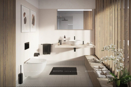 Столешница подвесная 120 см, темный вяз Столешница подвесная 120 см, темный вяз