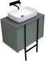 Тумба под раковину Allen Brau Reality 70 1.32004.CGM олива матовый