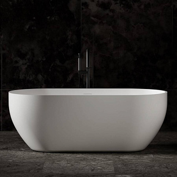 Ванна из литьевого мрамора Abber Stein 160х75 AS9613-1.6