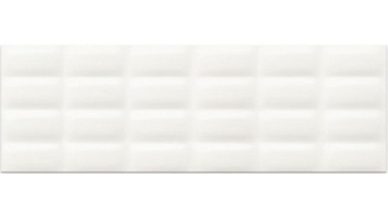 Плитка настенная White Magic Pillow Structure 25х75 (O-WHM-WTU052) (6шт/1,125м2), м2