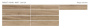 Керамогранит матовый FOREST HONEY 20x120 MATT, Forest