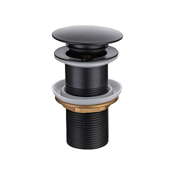 Донный клапан Allen Brau Priority 5.31024-31 черный матовый Донный клапан Allen Brau Priority 5.31024-31 черный матовый