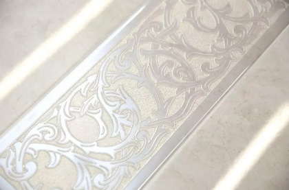 Декор HGD\B504\15147 Монсанту 3 серый светлый (15см*40см*8мм) (10шт/0,6м2) орнамент, шт Декор HGD\B504\15147 Монсанту 3 серый светлый (15см*40см*8мм) (10шт/0,6м2) орнамент, шт