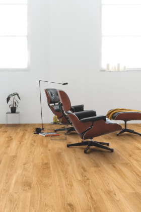 Виниловый ламинат Quick Step LIVYN Balance Glue Plus BAGP 40023 Дуб Классический Натуральный